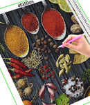 Broderie diamant Épices et condiments | Diamond-painting-club.com