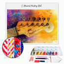Broderie diamant tête de guitare | Diamond-painting-club.com