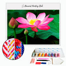 Broderie diamant Fleur de lotus | Diamond-painting-club.com