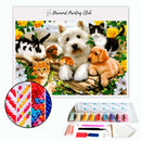 Broderie diamant Animaux de compagnie | 💎 Diamond Painting Club