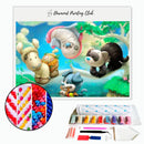 Broderie diamant Animaux peluche | Diamond-painting-club.com