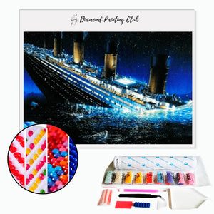 Broderie diamant Titanic | 💎 Diamond Painting Club