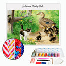 Broderie diamant Château Enchanté | 💎 Diamond Painting Club