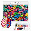 Broderie diamant Papillons par Milliers  | 💎 Diamond Painting Club