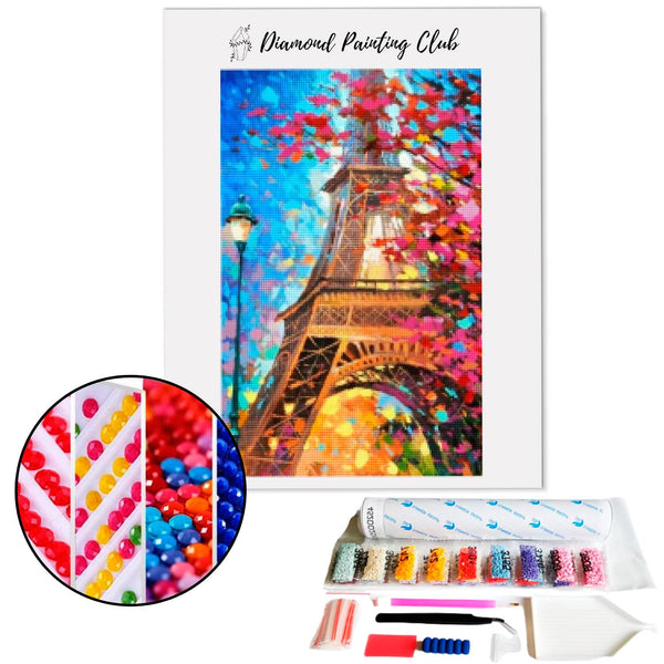 Broderie diamant Tour Eiffel de Paris | Diamond-painting-club.com 