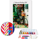 Broderie diamant Vélo & Jardin  | 💎 Diamond Painting Club