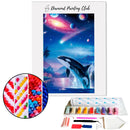 Broderie diamant Orque et galaxie | Diamond-painting-club.com