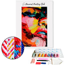 Broderie diamant Femme abstraite peinture | 💎 Diamond Painting Club