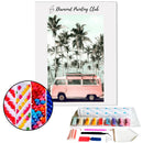 Broderie diamant Tropique et van  | 💎 Diamond Painting Club