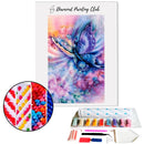 Broderie diamant Papillon mystique | 💎 Diamond Painting Club