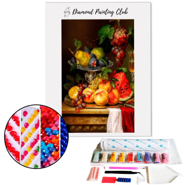 Broderie diamant Coupe de Fruits | 💎 Diamond Painting Club