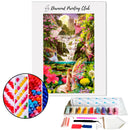 Broderie diamant Cascade & Fée | 💎 Diamond Painting Club