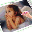 Broderie diamant Petit Ange | 💎 Diamond Painting Club