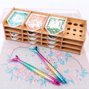 Plateau de rangement diamond painting et Stylo Chrome | 💎 Diamond Painting Club
